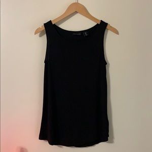 S Adrienne Vittadini Black Sleeveless Blouse